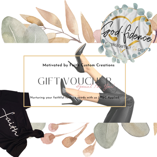 Motivated by Faith Gift Vouchers