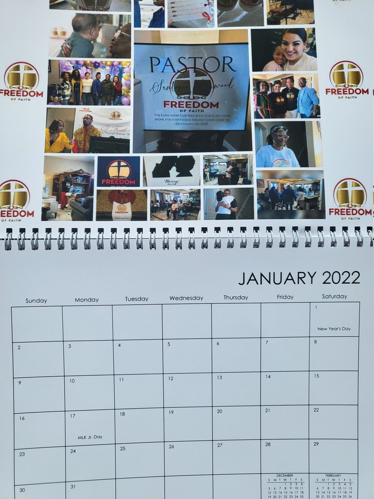 Freedom Of Faith Calendar 2022